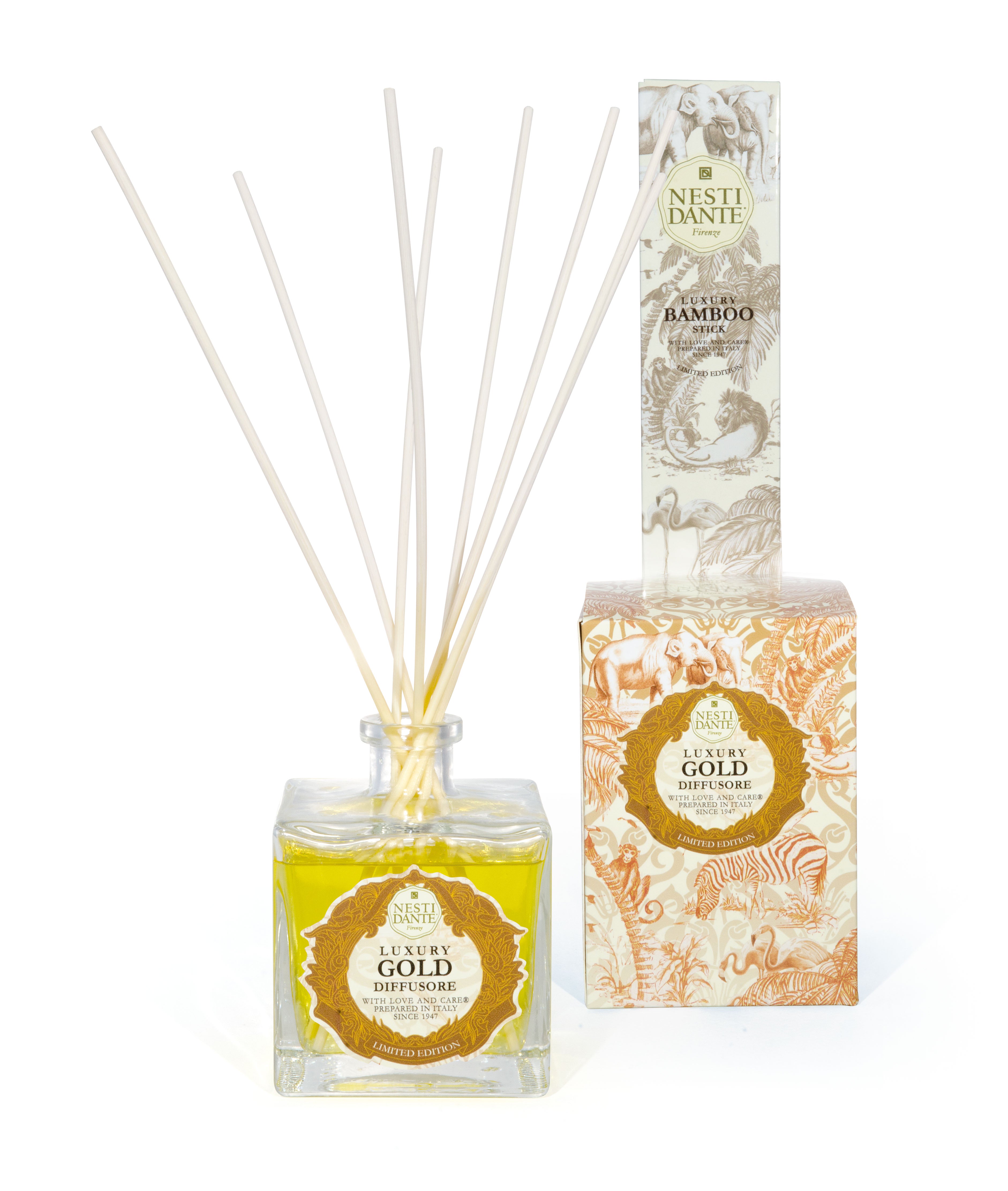 Nesti Dante Luxury Gold Diffuser 500 ml